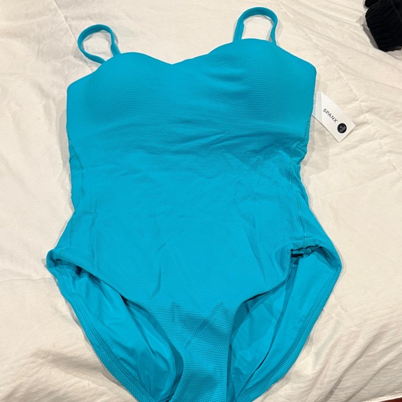 Spanx NWT Pique Multi-Way Swimsuit - Picture 2 of 5